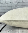 16 x 24 Hemp Pillow Turkish Cushion Natural White Pillow Cushion Cover #6102