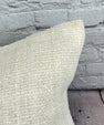 16 x 24 Hemp Pillow Turkish Cushion Natural White Pillow Cushion Cover #6123