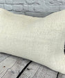 16 x 24 Hemp Pillow Turkish Cushion Natural White Pillow Cushion Cover #6120