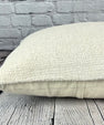 16 x 24 Hemp Pillow Turkish Cushion Natural White Pillow Cushion Cover #6120