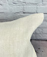 16 x 24 Hemp Pillow Turkish Cushion Natural White Pillow Cushion Cover #6128