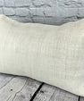 16 x 24 Hemp Pillow Turkish Cushion Natural White Pillow Cushion Cover #6130