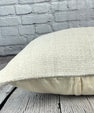16 x 24 Hemp Pillow Turkish Cushion Natural White Pillow Cushion Cover #6130
