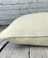 16 x 24 Hemp Pillow Turkish Cushion Natural White Pillow Cushion Cover #6132