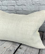 16 x 24 Hemp Pillow Turkish Cushion Natural White Pillow Cushion Cover #6131