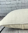 16 x 24 Hemp Pillow Turkish Cushion Natural White Pillow Cushion Cover #6131
