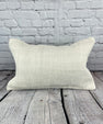 16 x 24 Hemp Pillow Turkish Cushion Natural White Pillow Cushion Cover #6146