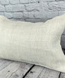 16 x 24 Hemp Pillow Turkish Cushion Natural White Pillow Cushion Cover #6146