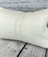 16 x 24 Hemp Pillow Turkish Cushion Natural White Pillow Cushion Cover #6113
