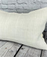 16 x 24 Hemp Pillow Turkish Cushion Natural White Pillow Cushion Cover #6141