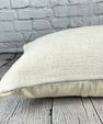 16 x 24 Hemp Pillow Turkish Cushion Natural White Pillow Cushion Cover #6111