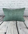 16 x 24 Hemp Pillow Turkish Cushion Natural Spanish Green Pillow Cushion Cover #6410