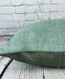 16 x 24 Hemp Pillow Turkish Cushion Natural Spanish Green Pillow Cushion Cover #6410
