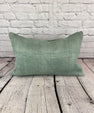 16 x 24 Hemp Pillow Turkish Cushion Natural Spanish Green Pillow Cushion Cover #6411