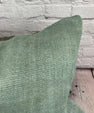 16 x 24 Hemp Pillow Turkish Cushion Natural Spanish Green Pillow Cushion Cover #6411