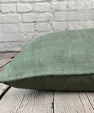 16 x 24 Hemp Pillow Turkish Cushion Natural Spanish Green Pillow Cushion Cover #6411
