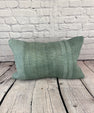 16 x 24 Hemp Pillow Turkish Cushion Natural Spanish Green Pillow Cushion Cover #6408