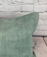 16 x 24 Hemp Pillow Turkish Cushion Natural Spanish Green Pillow Cushion Cover #6045