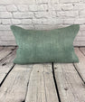 16 x 24 Hemp Pillow Turkish Cushion Natural Spanish Green Pillow Cushion Cover #6026