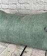 16 x 24 Hemp Pillow Turkish Cushion Natural Spanish Green Pillow Cushion Cover #6026