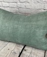 16 x 24 Hemp Pillow Turkish Cushion Natural Spanish Green Pillow Cushion Cover #6033