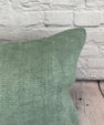 16 x 24 Hemp Pillow Turkish Cushion Natural Spanish Green Pillow Cushion Cover #6037