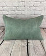 16 x 24 Hemp Pillow Turkish Cushion Natural Spanish Green Pillow Cushion Cover #6039