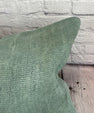 16 x 24 Hemp Pillow Turkish Cushion Natural Spanish Green Pillow Cushion Cover #6039
