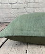 16 x 24 Hemp Pillow Turkish Cushion Natural Spanish Green Pillow Cushion Cover #6039
