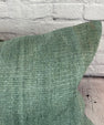 16 x 24 Hemp Pillow Turkish Cushion Natural Spanish Green Pillow Cushion Cover #6025