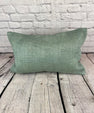16 x 24 Hemp Pillow Turkish Cushion Natural Spanish Green Pillow Cushion Cover #6033