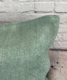 16 x 24 Hemp Pillow Turkish Cushion Natural Spanish Green Pillow Cushion Cover #6033