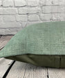 16 x 24 Hemp Pillow Turkish Cushion Natural Spanish Green Pillow Cushion Cover #6033
