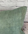 16 x 24 Hemp Pillow Turkish Cushion Natural Spanish Green Pillow Cushion Cover #6035