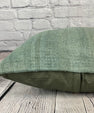 16 x 24 Hemp Pillow Turkish Cushion Natural Spanish Green Pillow Cushion Cover #6035