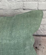 16 x 24 Hemp Pillow Turkish Cushion Natural Spanish Green Pillow Cushion Cover #6031