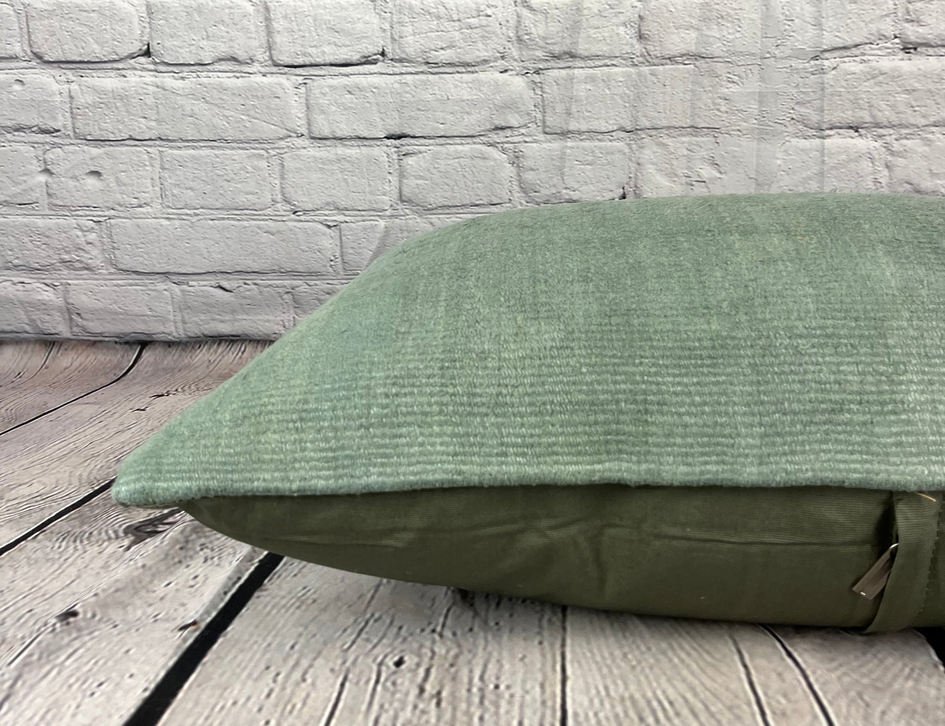 16 x 24 Hemp Pillow Turkish Cushion Natural Spanish Green Pillow Cushion Cover #6036