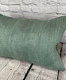 16 x 24 Hemp Pillow Turkish Cushion Natural Spanish Green Pillow Cushion Cover #6040