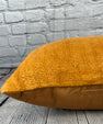 16 x 24 Hemp Pillow Turkish Cushion Natural Orange Pillow Cushion Cover #6259