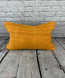 16 x 24 Hemp Pillow Turkish Cushion Natural Orange Pillow Cushion Cover #6263