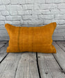 16 x 24 Hemp Pillow Turkish Cushion Natural Orange Pillow Cushion Cover #6266