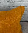 16 x 24 Hemp Pillow Turkish Cushion Natural Orange Pillow Cushion Cover #6266