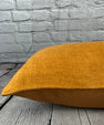 16 x 24 Hemp Pillow Turkish Cushion Natural Orange Pillow Cushion Cover #6268