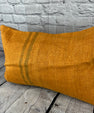 16 x 24 Hemp Pillow Turkish Cushion Natural Orange Pillow Cushion Cover #6275