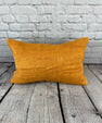 16 x 24 Hemp Pillow Turkish Cushion Natural Orange Pillow Cushion Cover #6278