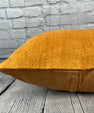 16 x 24 Hemp Pillow Turkish Cushion Natural Orange Pillow Cushion Cover #6278