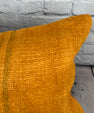 16 x 24 Hemp Pillow Turkish Cushion Natural Orange Pillow Cushion Cover #6261