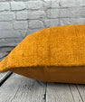 16 x 24 Hemp Pillow Turkish Cushion Natural Orange Pillow Cushion Cover #6261