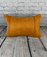 16 x 24 Hemp Pillow Turkish Cushion Natural Orange Pillow Cushion Cover #6265