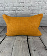 16 x 24 Hemp Pillow Turkish Cushion Natural Orange Pillow Cushion Cover #6267